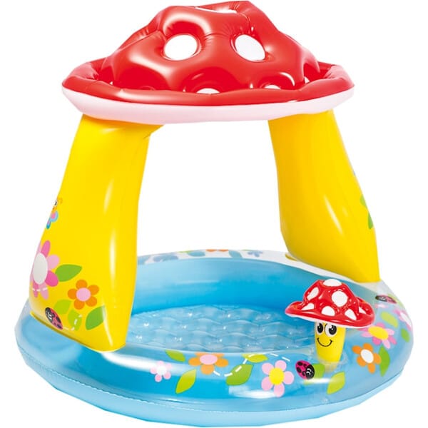 Piscine bebe pataugeoire Champignon Intex 25862 1
