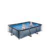 Piscine rectangulaire avec pompe a filtre EXIT Toys 50037 1