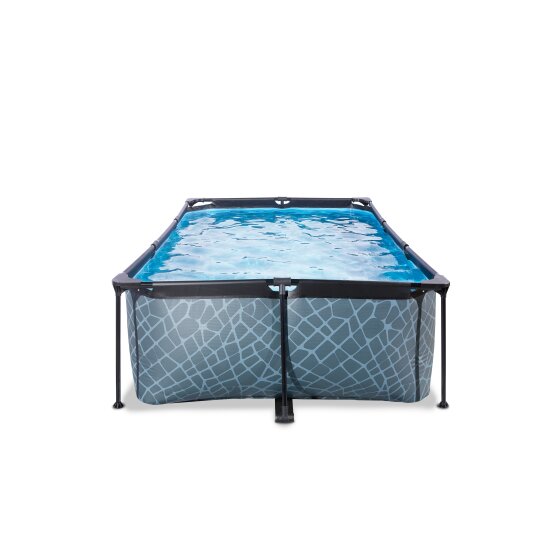 Piscine rectangulaire avec pompe a filtre EXIT Toys 57456 1