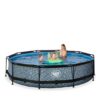 Piscine ronde avec pompe a filtre EXIT Toys 6441 1