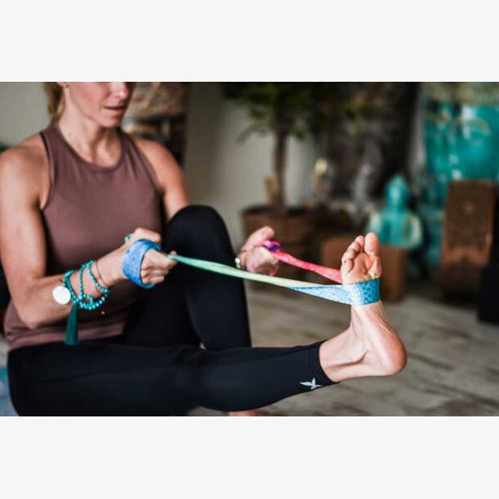 Sangle de yoga Strap Rainbow Mandala Yoggys 24096 Sangle de yoga Strap Rainbow Mandala Yoggys 24096