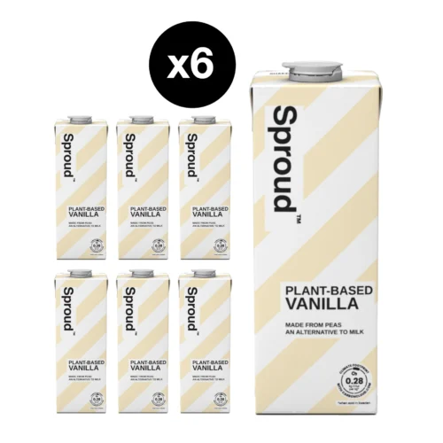 Boisson à la vanille à base de pois 1L Sproud (Lot de 6)