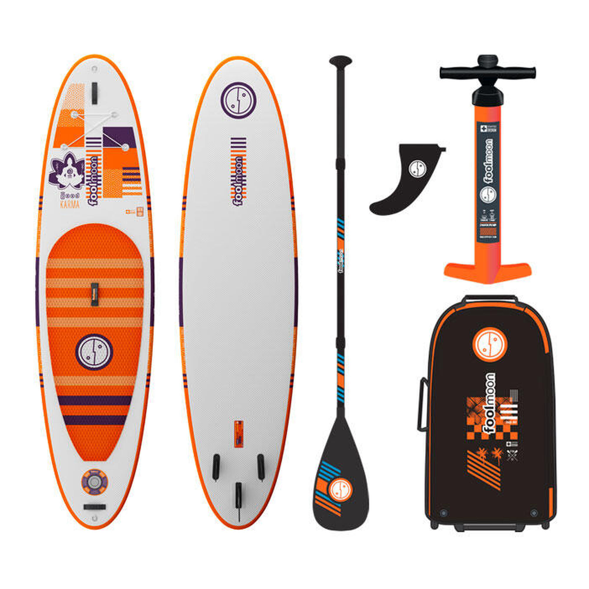 Stand Up Paddle gonflable Good karma 11.0 Fool Moon 43203 1