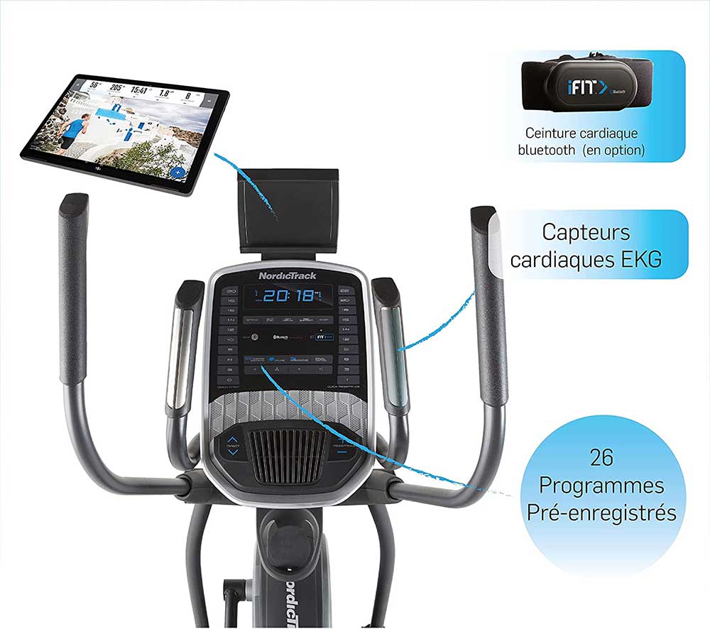 Velo elliptique C 7.5 Nordictrack 19576