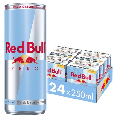 Red Bull Energy Drink Zero (lot de 24)