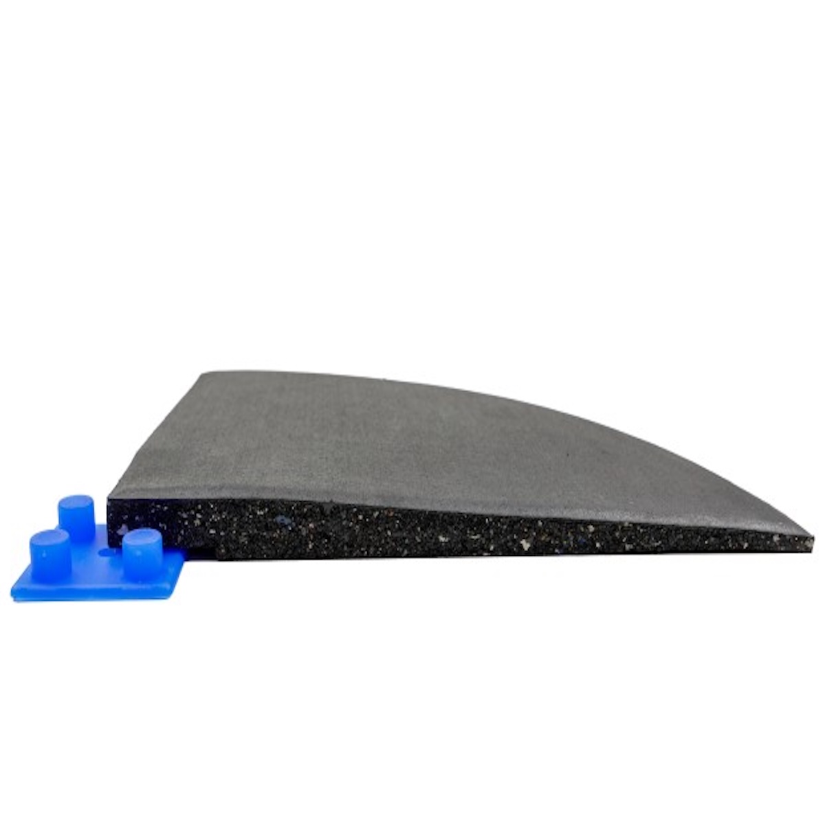 2025 angolo nero puro 20mm_lato con connettore (Piccolo) 2025 corner pure black 20mm side with connector Small