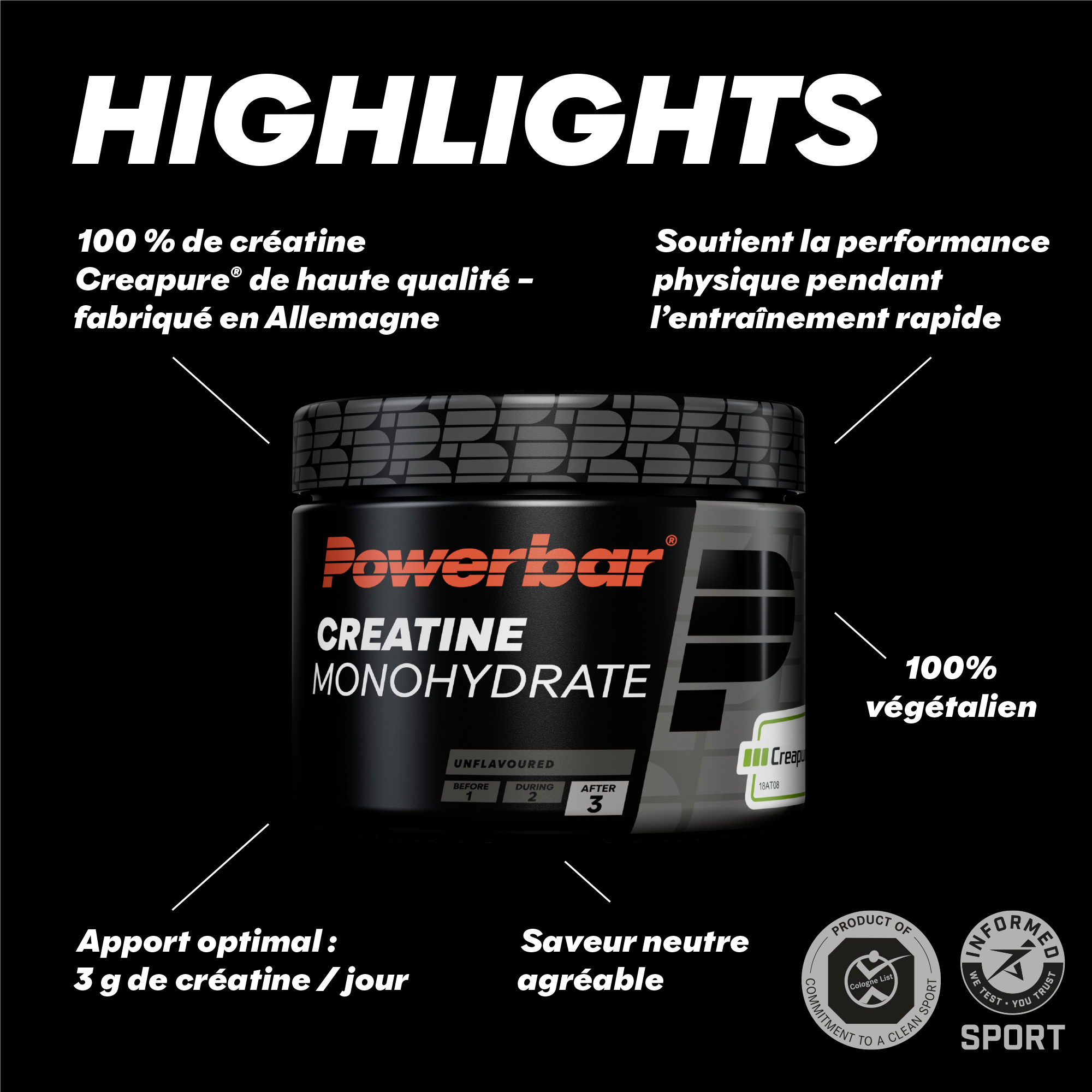 Black Line Message Visuals 2 fr Creatine