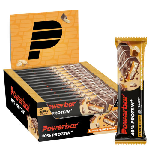40% Barrita de proteínas crujiente 40g Powerbar (paquete de 12)