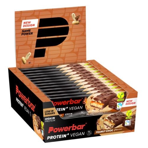 Barrita proteica vegana 2x21g Powerbar (pack de 12)