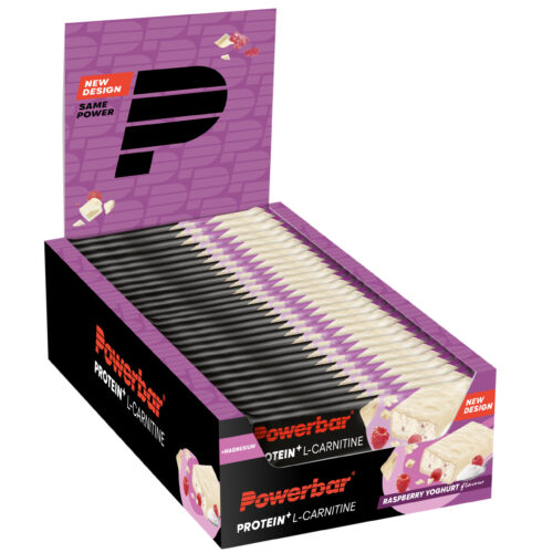 Barre protéinée L-Carnitine 35g Framboise PowerBar (lot de 30)
