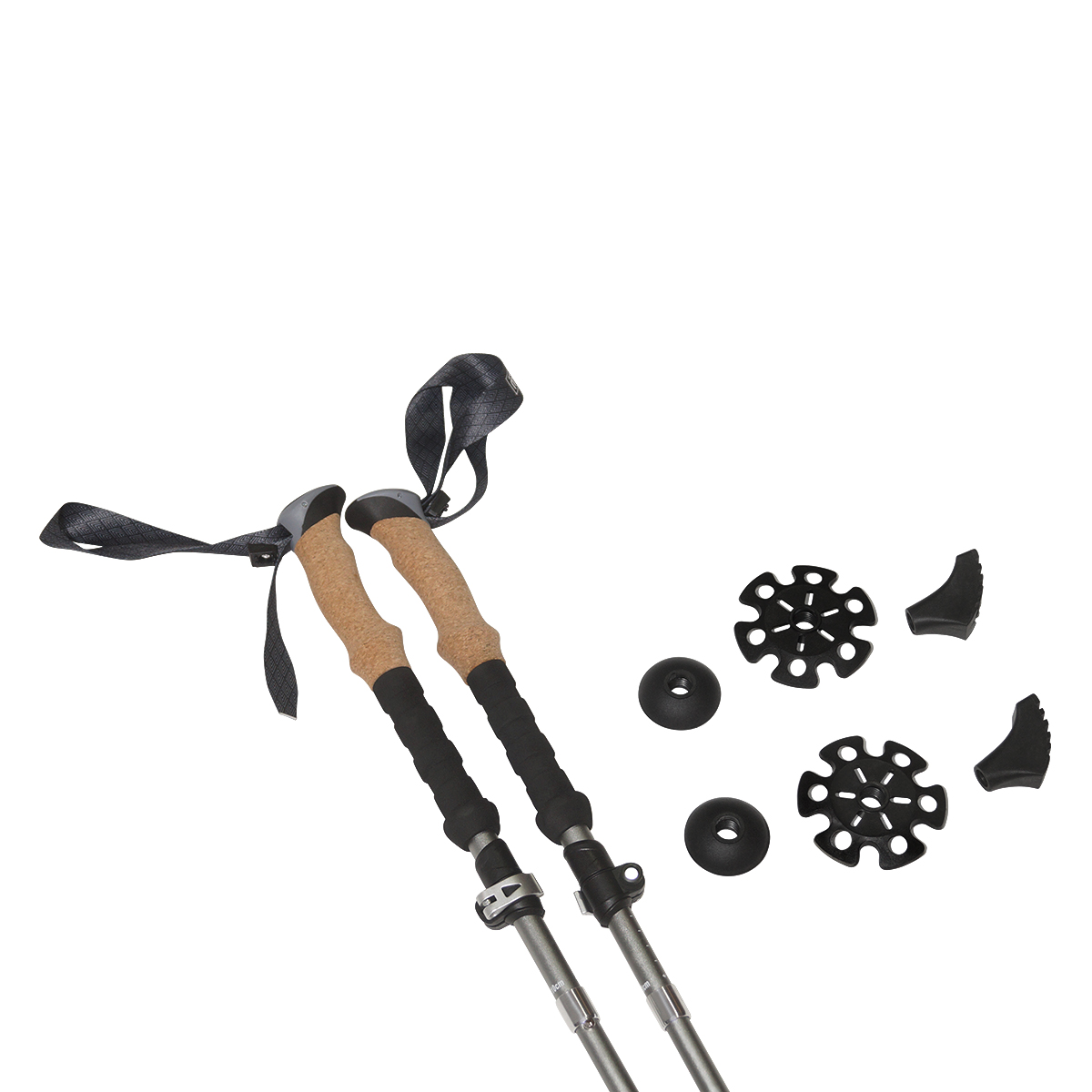 7640289253631 Baton de randonnee trekking pliable Omada 8