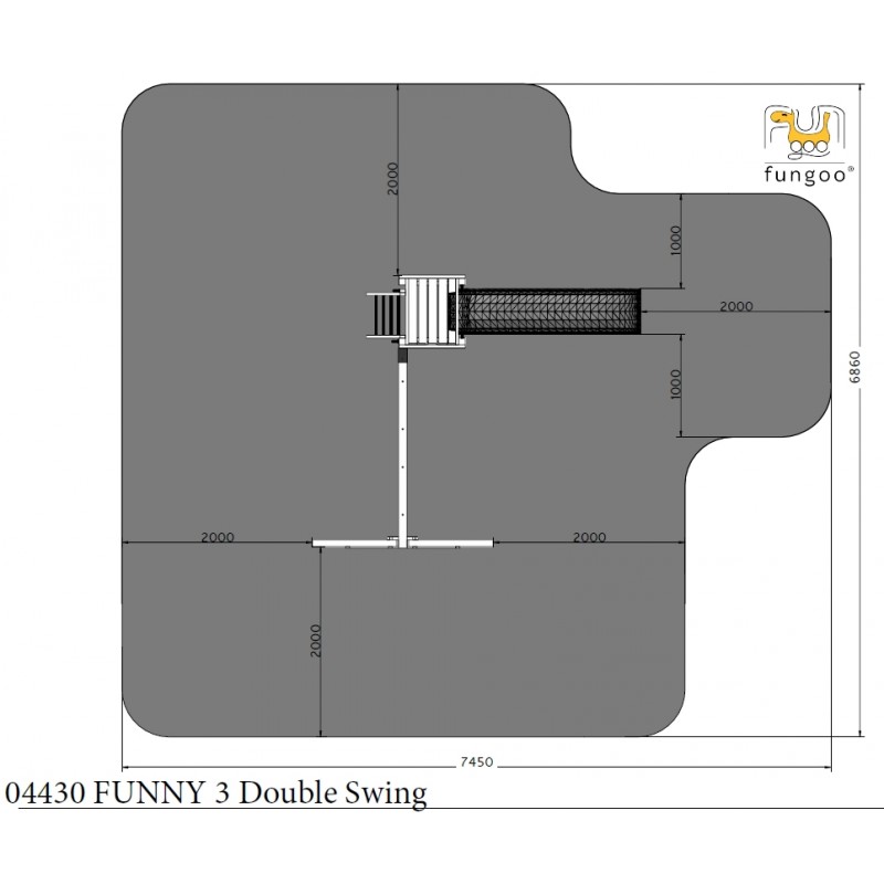 Aire de Jeux FUNNY3 Fungoo 5835