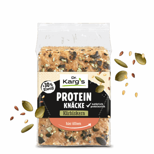 Galletas proteínicas de semillas de calabaza Dr. Karg's (paquete de 12)