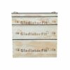 Jerk Block impilabili in legno GladiatorFit (set di 2) 2 Jerk Blocks empilables en bois GladiatorFit lot de 2 2