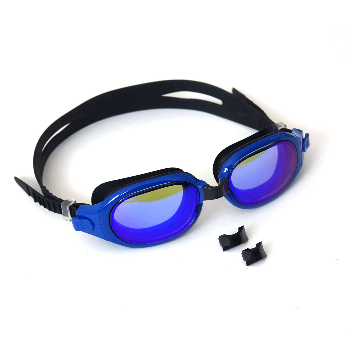 Lunette de natation Adulte verres larges Omada Bleu 2