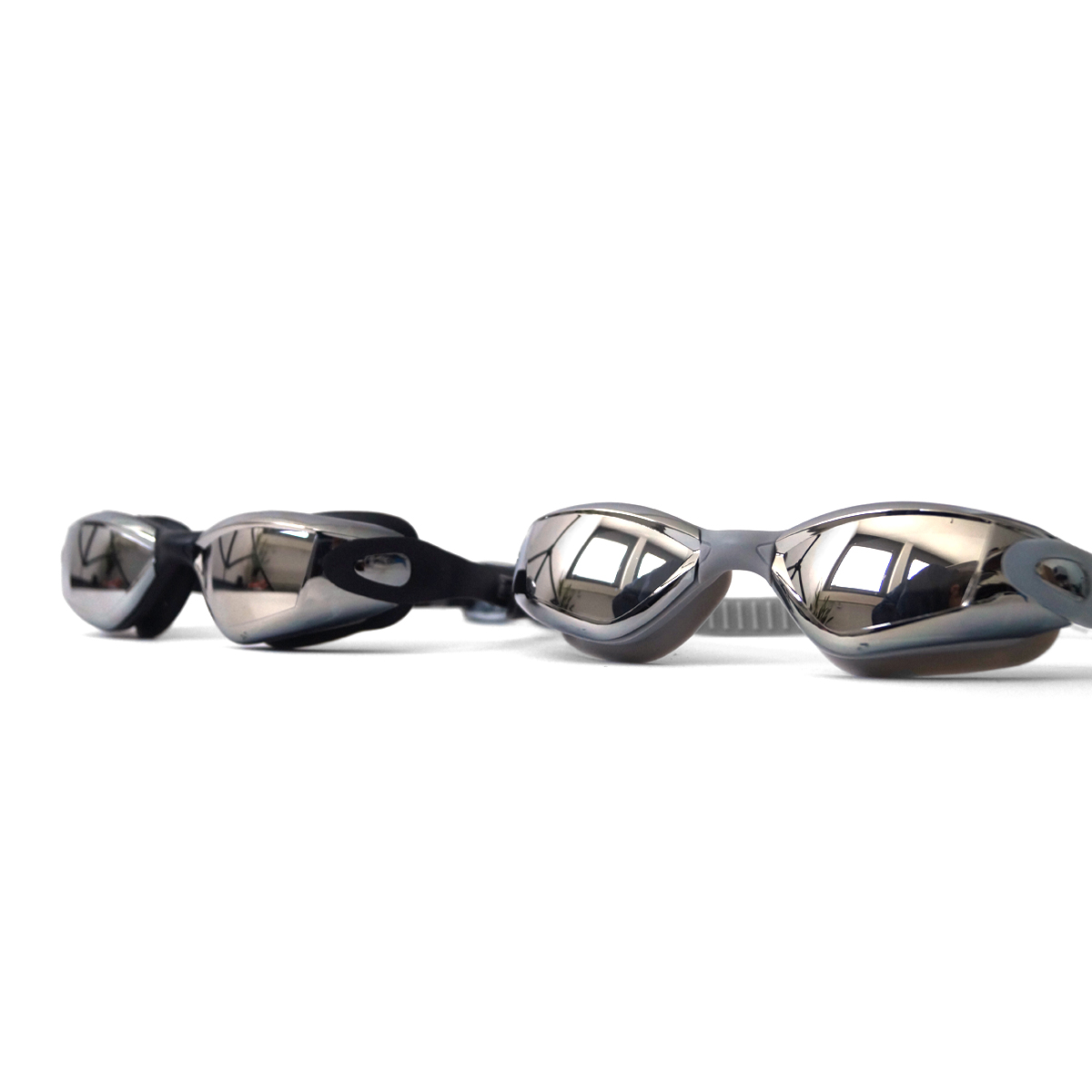 Lunettes de natation Adulte effet miroir Omada Gris 3