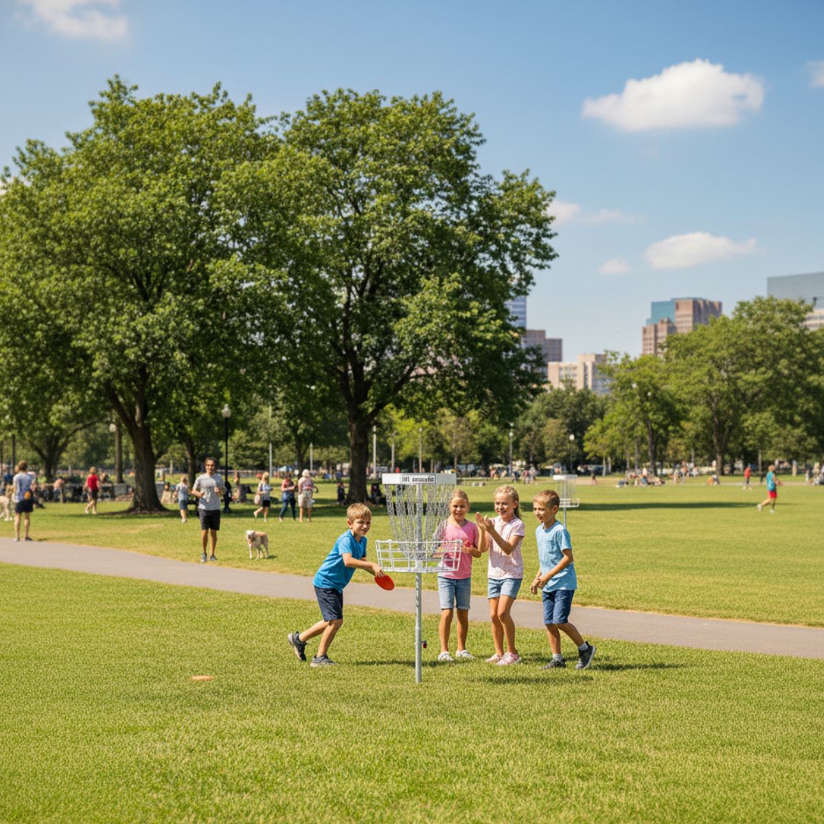 Panier cible de disc golf 6