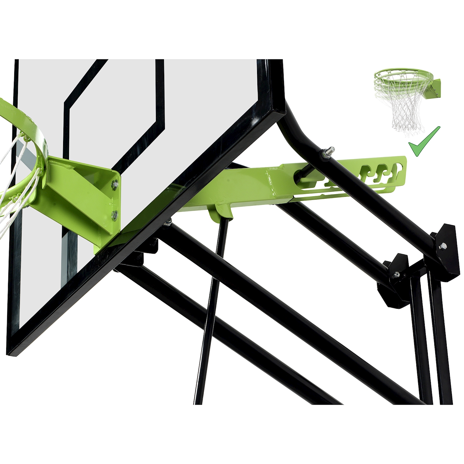 Panier de basket mural reglable Galaxy avec Dunkring Exit Toys 10326