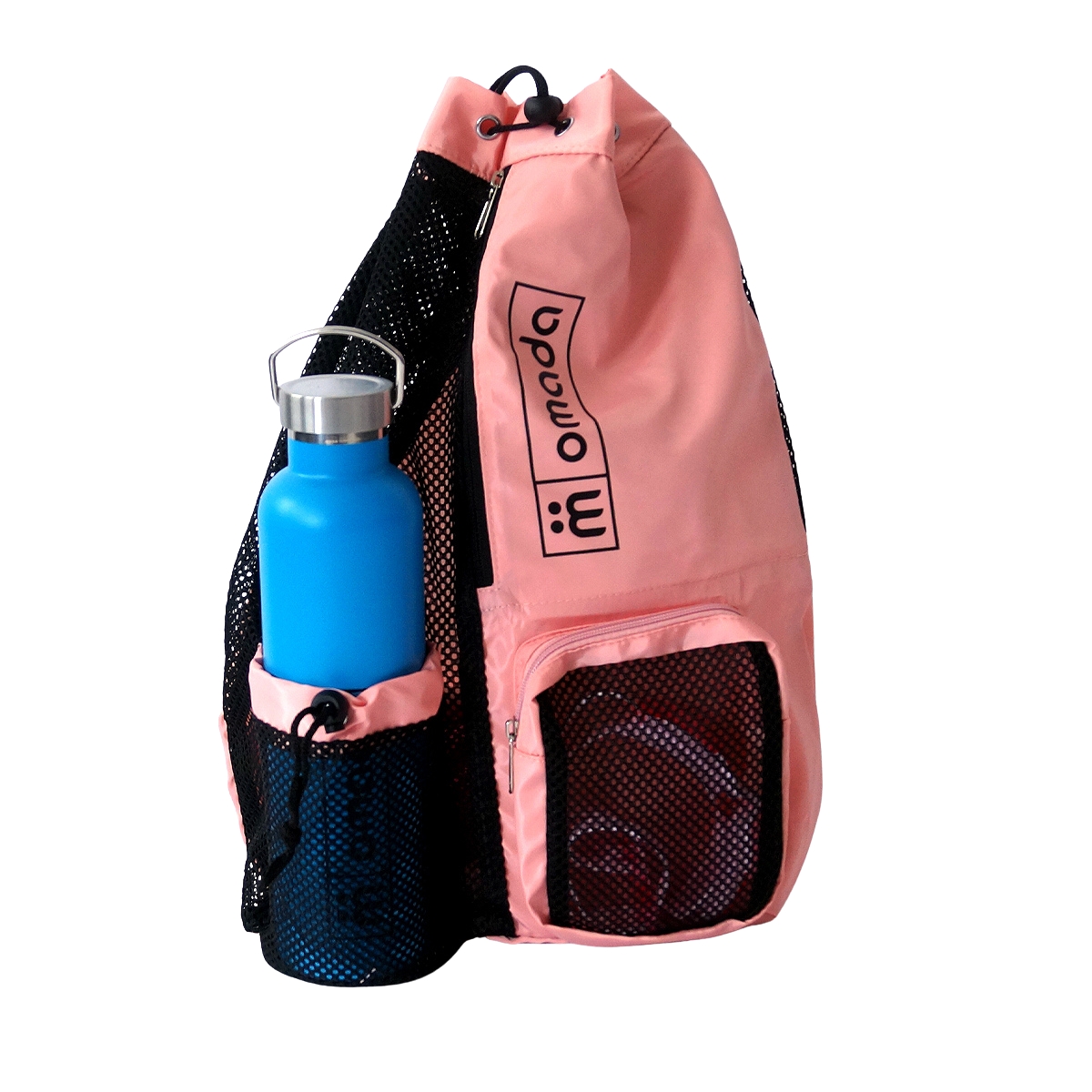 Sac filet de natation 25L Omada rose2