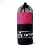 Serviette de bain microfibre 80x130cm sac Omada 9 1