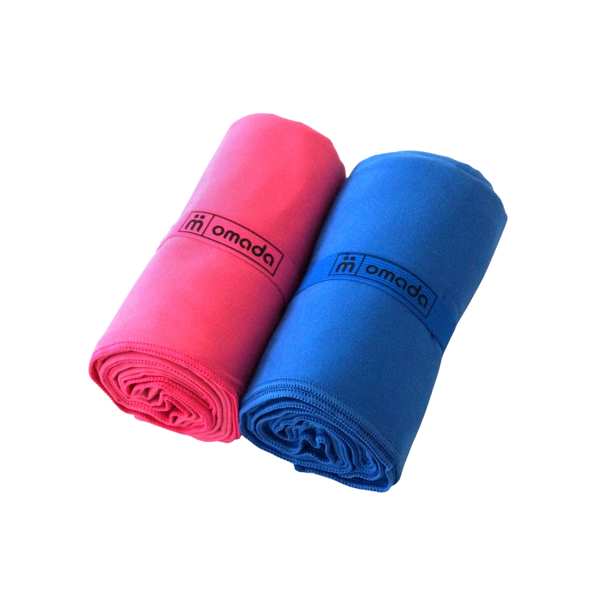 Serviette de bain microfibre 80x130cm sac Omada new2