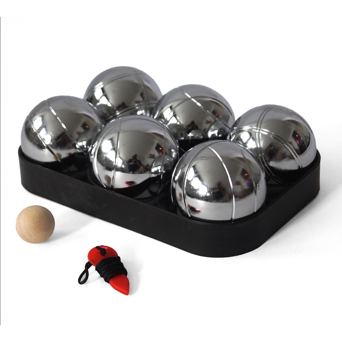 Set of 6 Omada-2 pétanque balls Set de 6 boules de petanque Omada 2