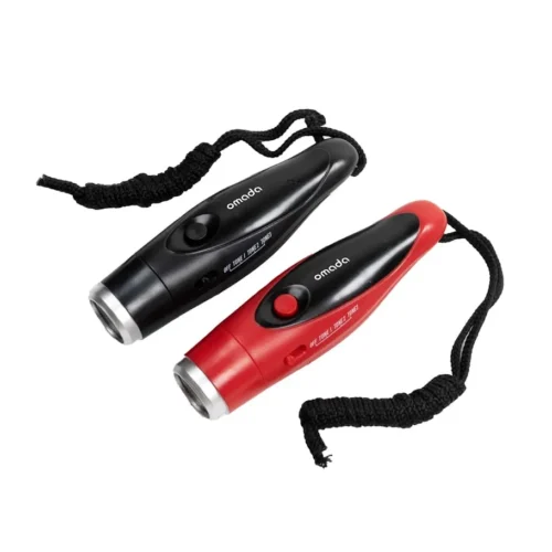 Sifflet électronique 3 tons avec dragonne Omada