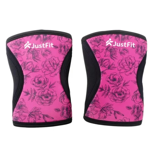 Ginocchiere a compressione in neoprene con motivo (set di 2)