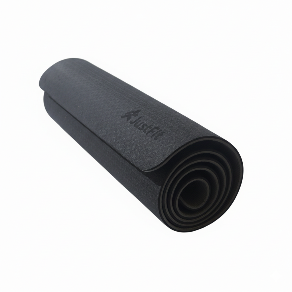 Tapis antiderapant yoga fitness 180x60x0.8cm JustFit Gris 1 1