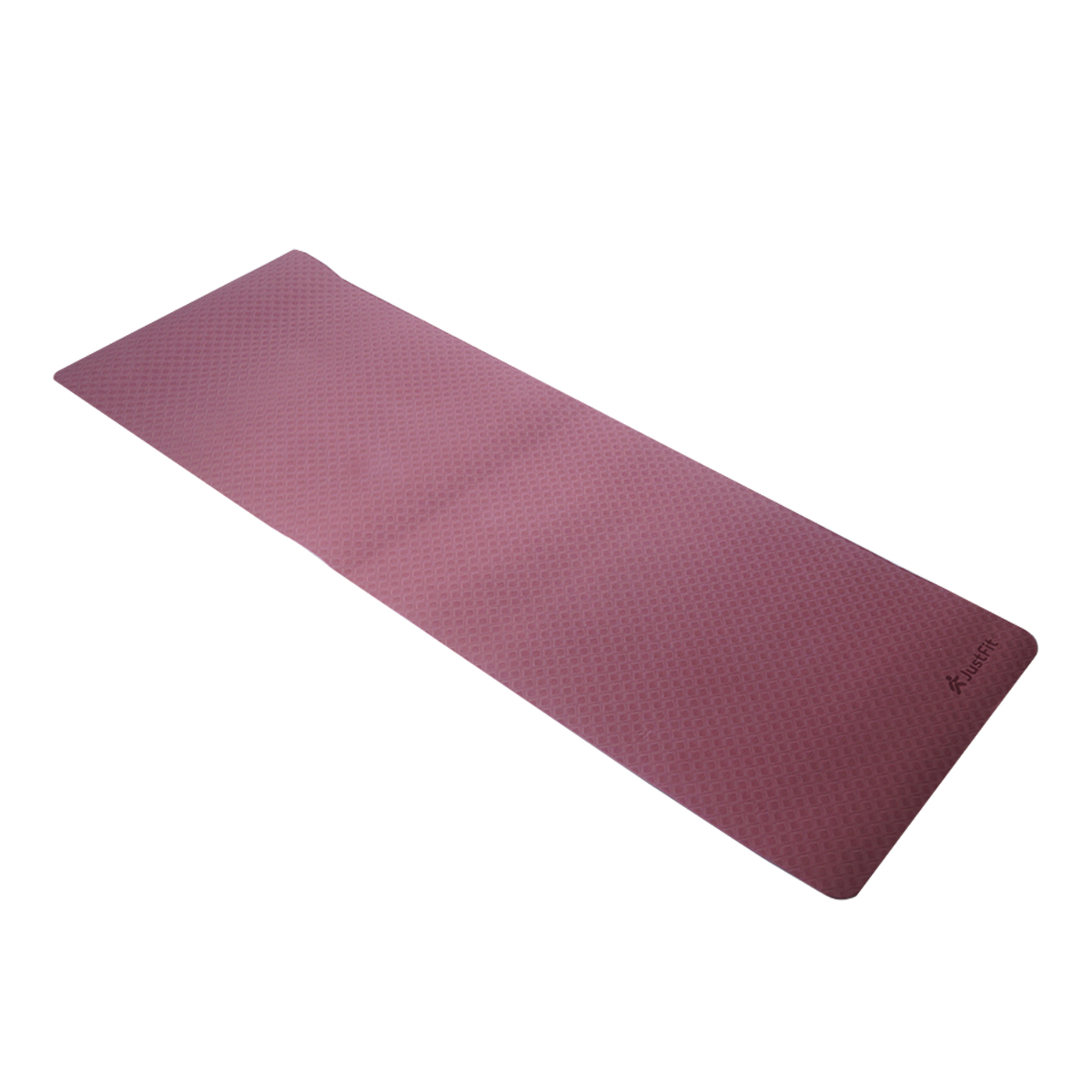 Tapis antiderapant yoga fitness 180x60x0.8cm JustFit Rouge 8