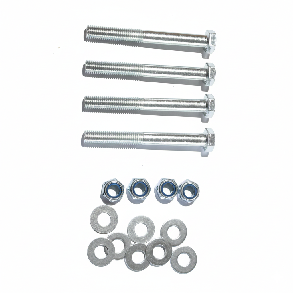 Barre transversale en acier pour jonction rig et rack 110cm 1