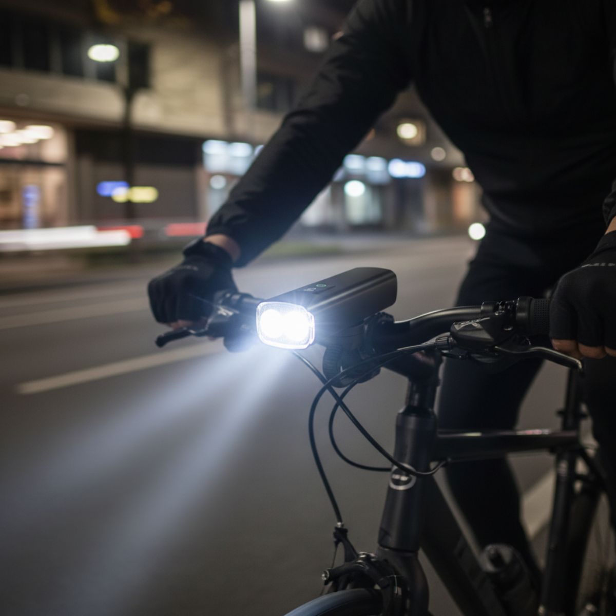 Eclairage Led avant velo 2000 lumens Omada 2