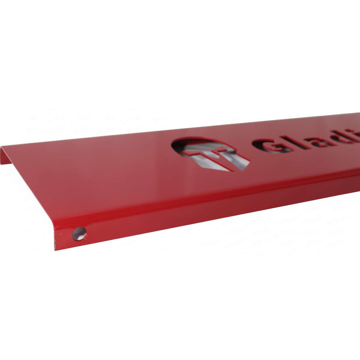 Plaque en acier avec logo pour rig et rack 110cm 1