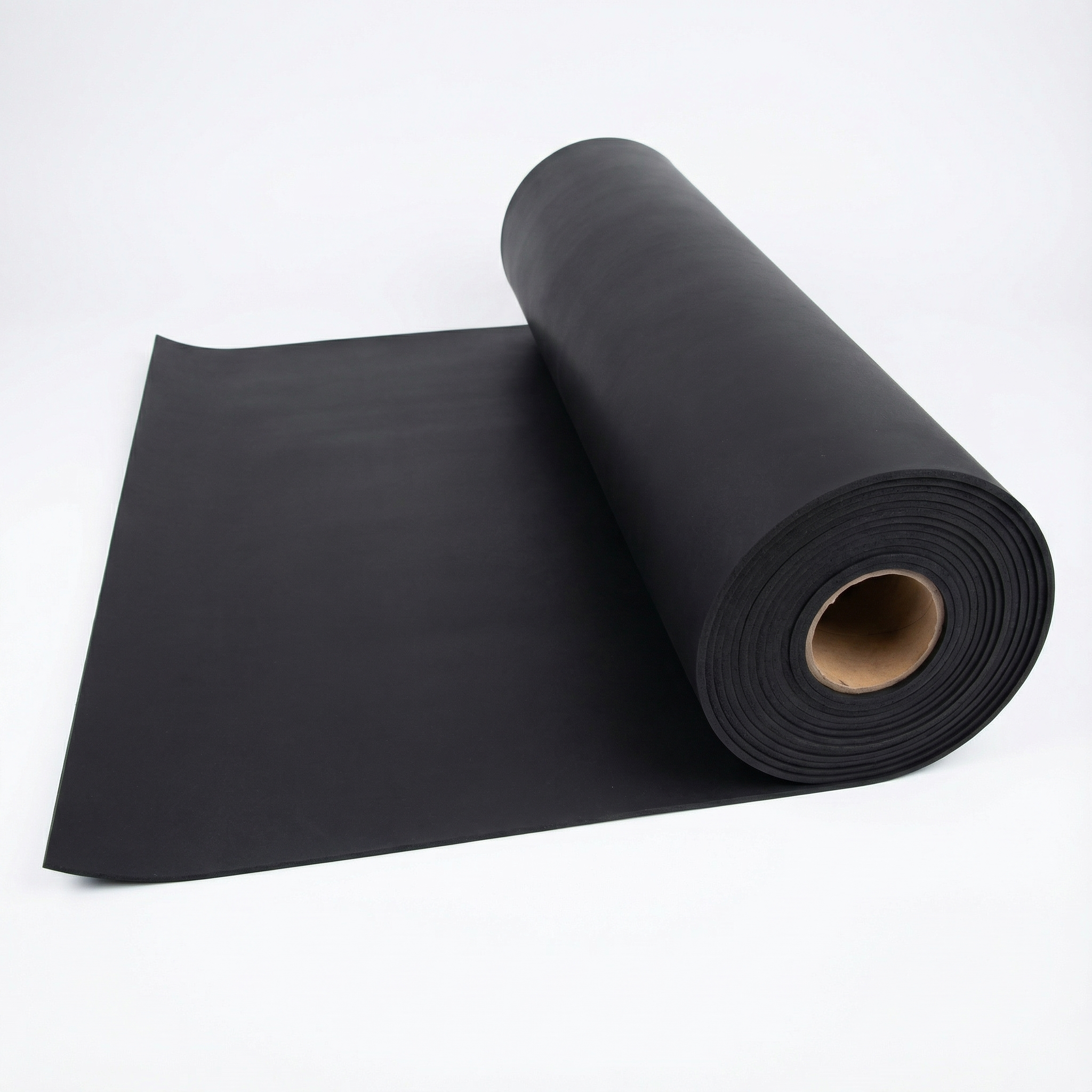 Sol en caoutchouc pour salle de sport en rouleau 10x1mx6mm GladiatorFit Noir 2