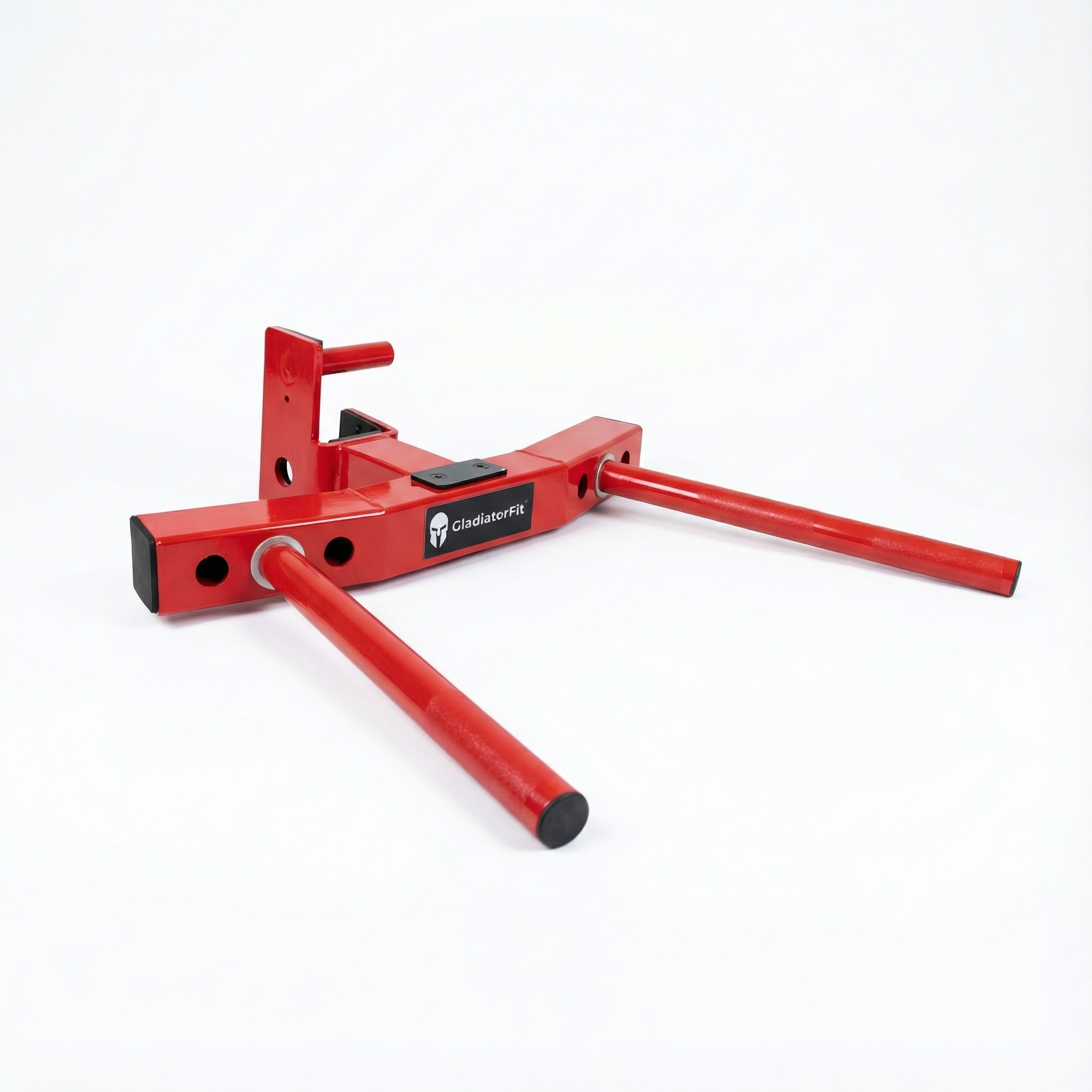 Station support dips ajustable pour rack GladiatorFit Rouge 1